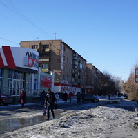 На проспекте Ленина.