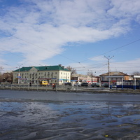 На площади Гагарина.