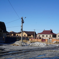 Вид на котеджный посёлок.