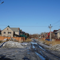 Вид на котеджный посёлок.