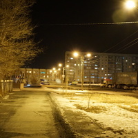 На улице Беляева.