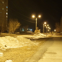 На улице Беляева.