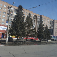 На проспекте Ленина.