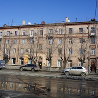 На проспекте Ленина.