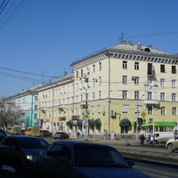 На проспекте Ленина.