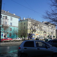 На проспекте Ленина.