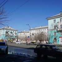 На проспекте Ленина.