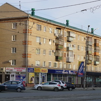 На проспекте Ленина.