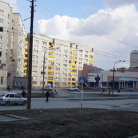 На проспекте Ленина.