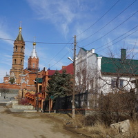 Дорога к храму.