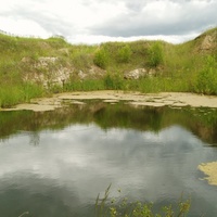 Маленькое озеро рядом с д.Дуброво.