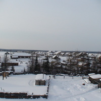 Поселок зимой