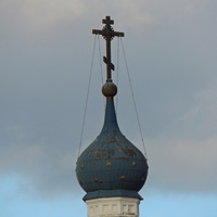 Купол церкви Иоанна Богослова в Преображенском Рязанском монастыре