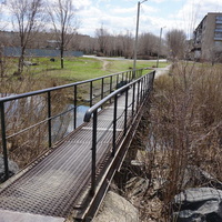 Пешеходный мост.