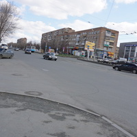 На проспекте Ленина.