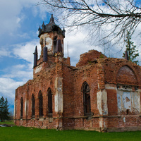 Троицкая церковь в усадьбе Марьино (деревня Андрианово)