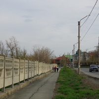 На улице Новосибирской.