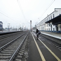 Перон вокзала