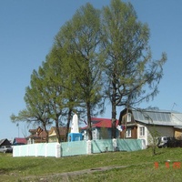 Памятник в деревне малое терюшево