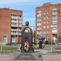 Памятник ликвидаторам последствий аварии на Чернобыльской АЭС