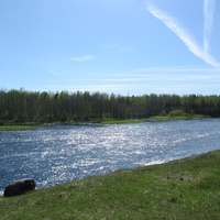 Большой Сабск, река Луга
