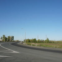 Автодорога в Новоорск.