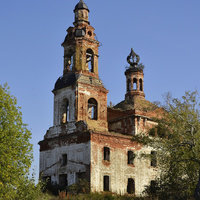 Церковь Знамения Честного Креста Господня в Михеевском.