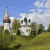 Никольский храм села Сидоровское.