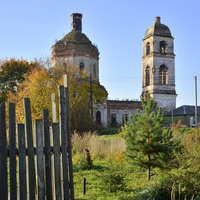 Троицкая церковь села Ушаково.