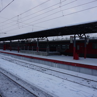 Железнодорожные платформы.
