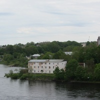 Ивангород, вид с эстонской стороны