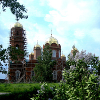 Этап восстановления Свято-Троицкого храма