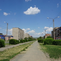 Панорама улицы Добровольского.