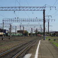 Платформа станции Никель.