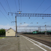 Ж\д платформа станции Никель.