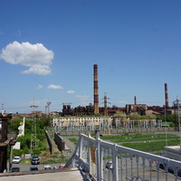 Вид на Никель комбинат.