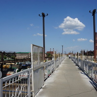 Пешеходный мост.