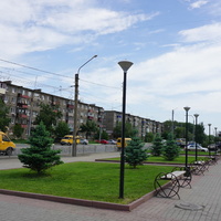 На Краматорской.