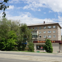 На проспекте Ленина.