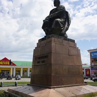 Памятник Т.Г. Шевченко.