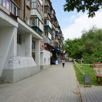 На проспекте Ленина.