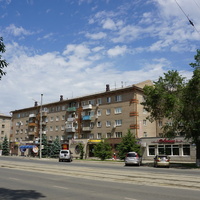 На проспекте Ленина.