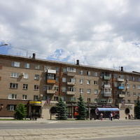 На проспекте Ленина.