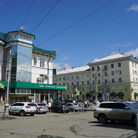 На проспекте Ленина.