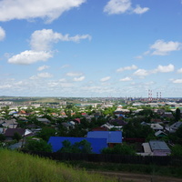 Вид на город.