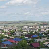 Панорама города.