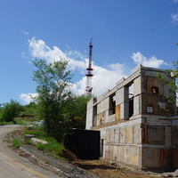 Дорога на телевышку.