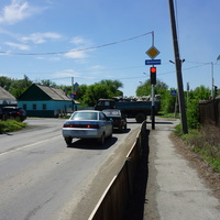 Тагильская.Автомобильный мост через реку Елшанку.