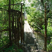 Пешеходный мост.