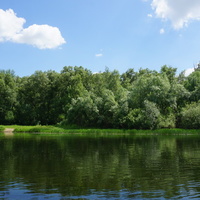 Вид на остров.